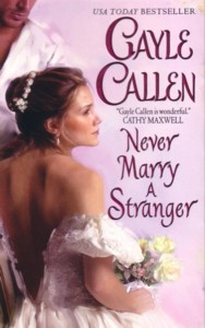 cover of Never Marry a Stranger